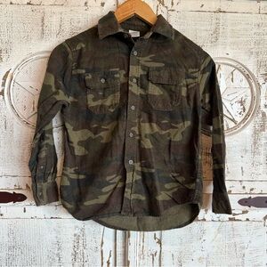 Faded Glory Kids Camouflage Button Down Shirt